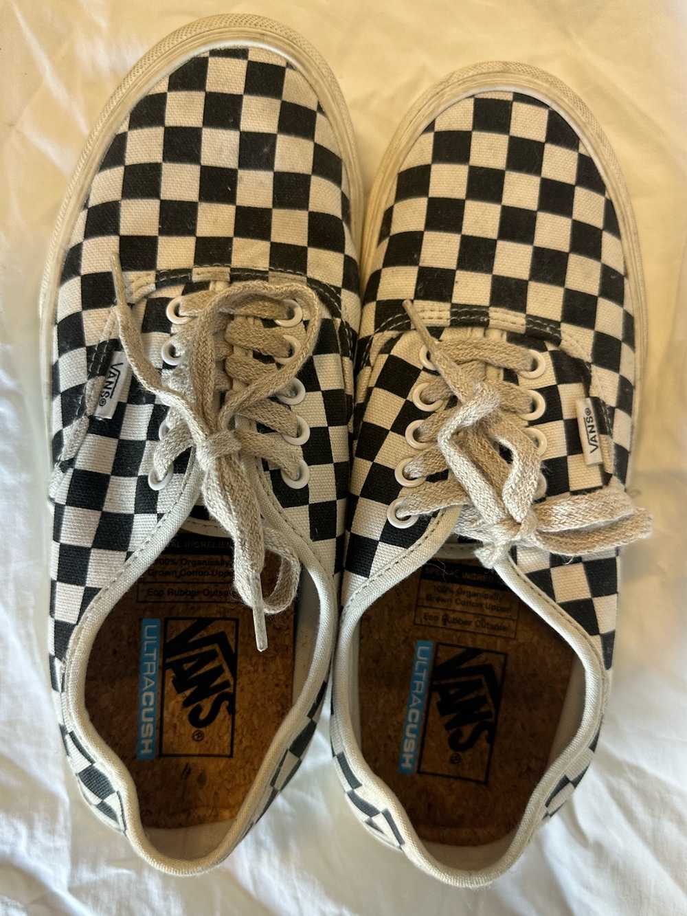 Vans Authentic Eco Theory Checkerboard UltraCush - Picture 6 of 7